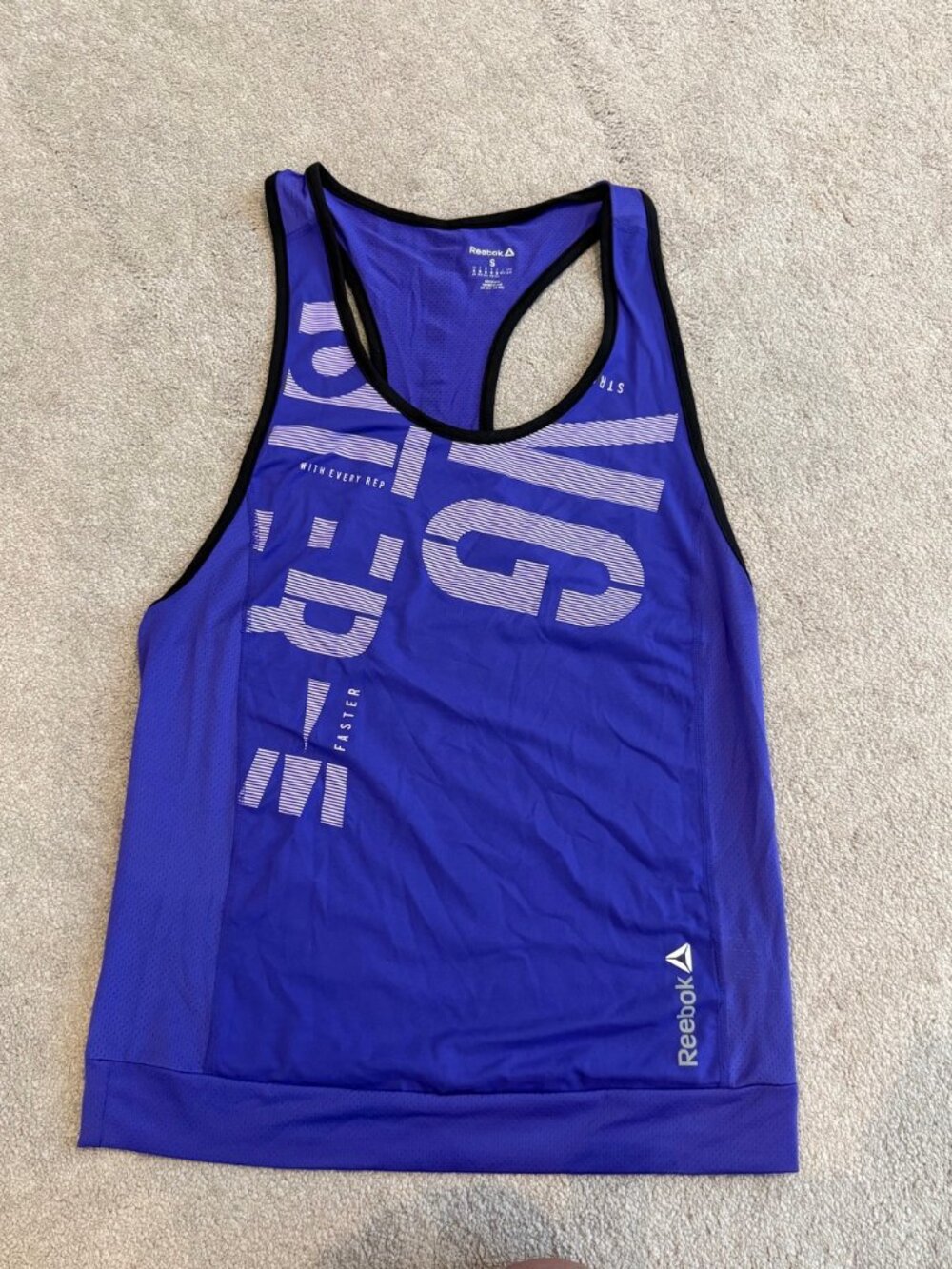 Purple Reebok (Size Small) Workout Tank